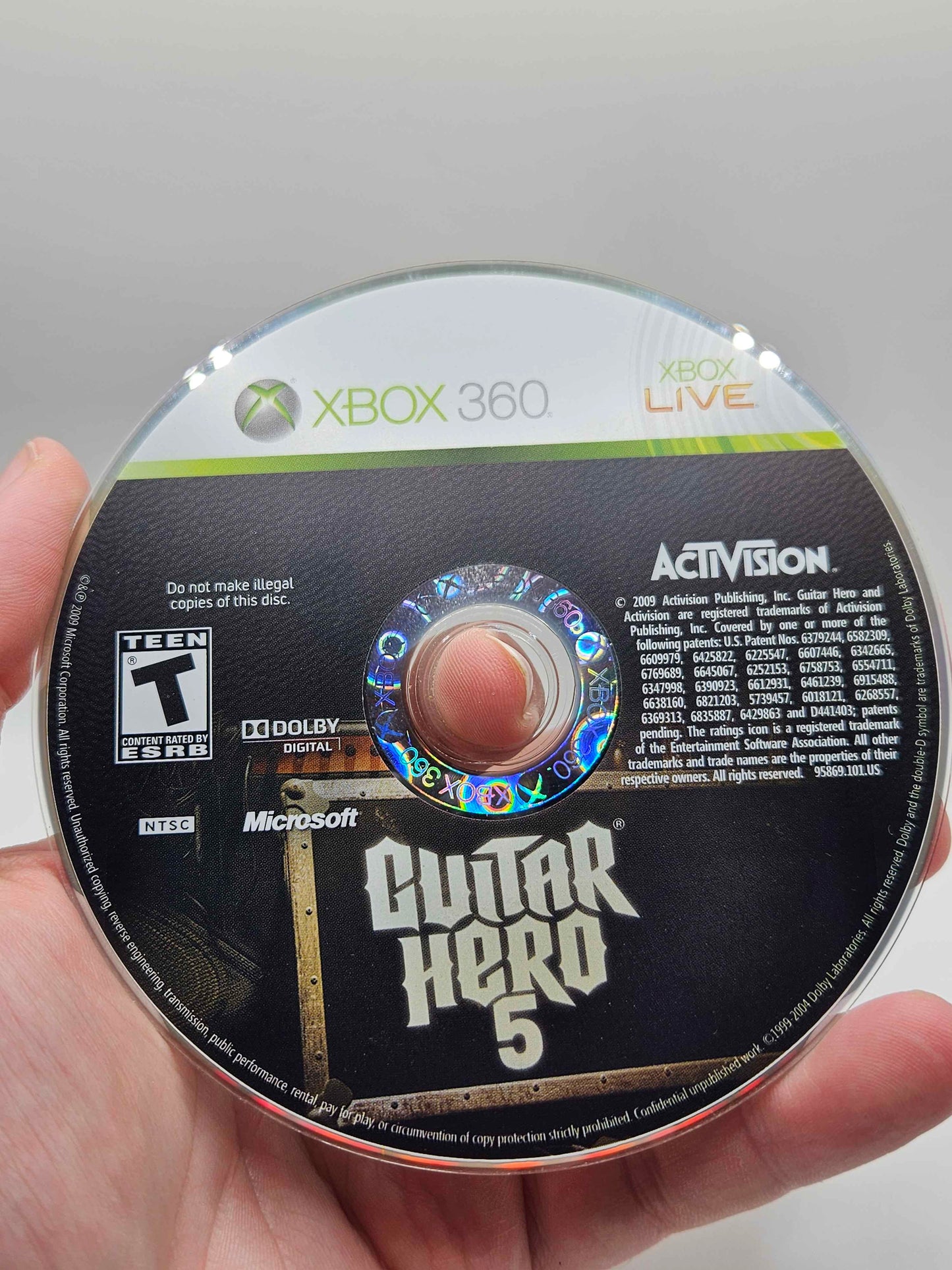 XBOX 360 - Guitar Hero 5 - CiB - Great Condition