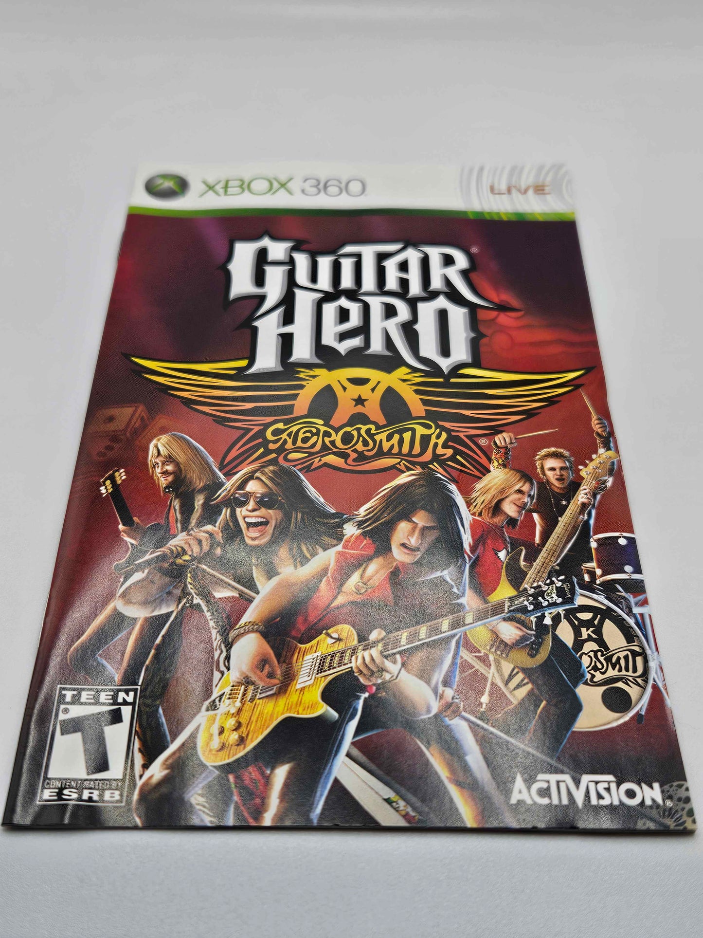 XBOX 360 - Guitar Hero Aerosmith - CiB - Great Condition