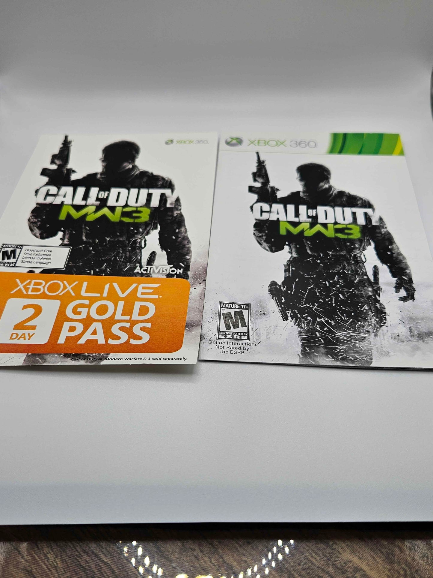 XBOX 360 - Call of Duty: MW3 - CiB - Good Condition