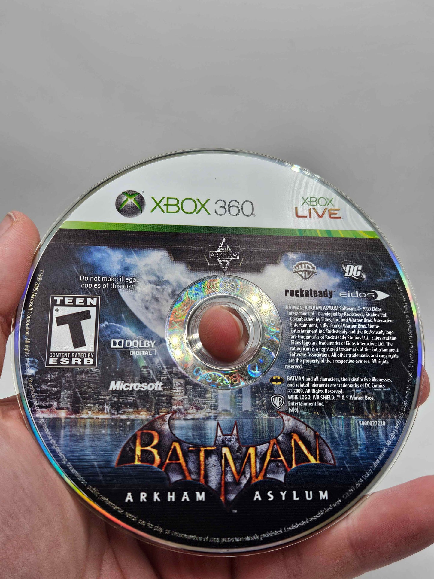XBOX 360 - Batman: Arkham Asylum - CiB - Great Condition