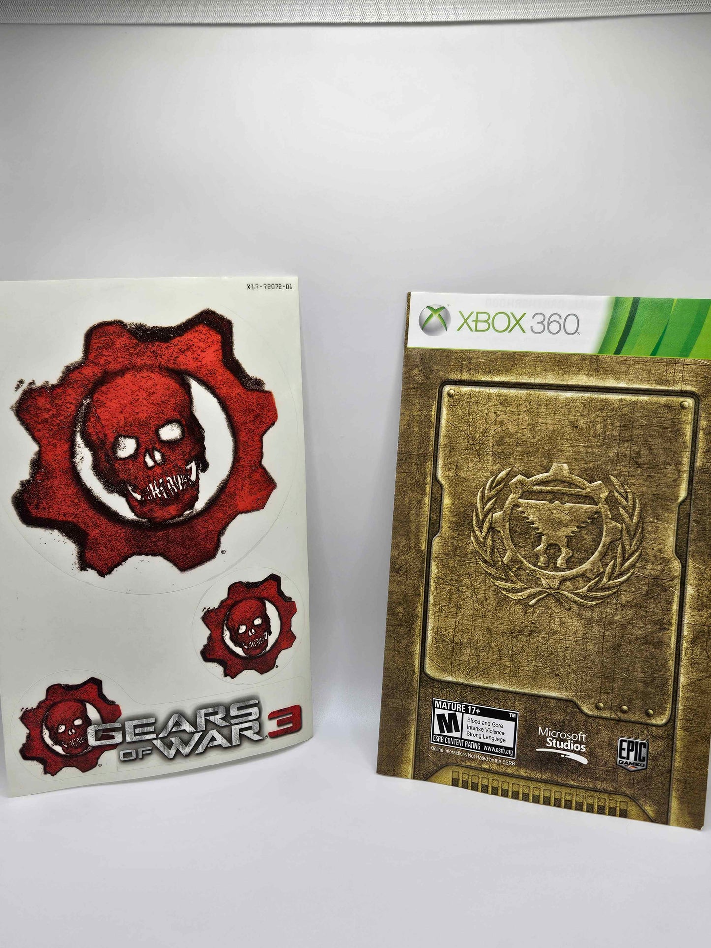 XBOX 360 - Gears of War 3 - CiB w/Stickers - Great Condition