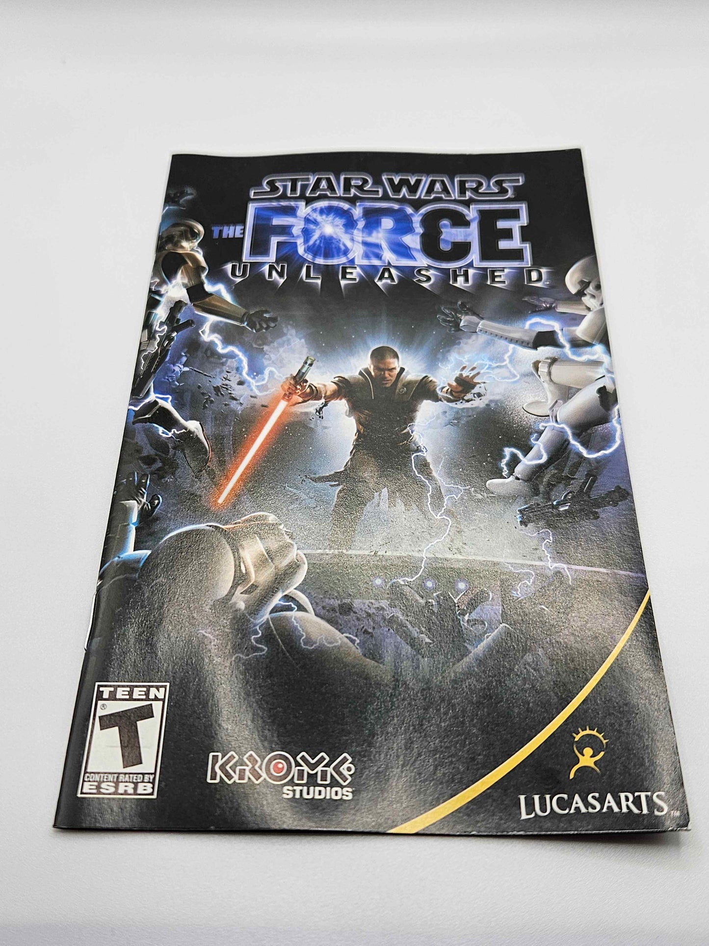 Playstation 2 - Star Wars: The Force Unleashed - CiB - Good Condition