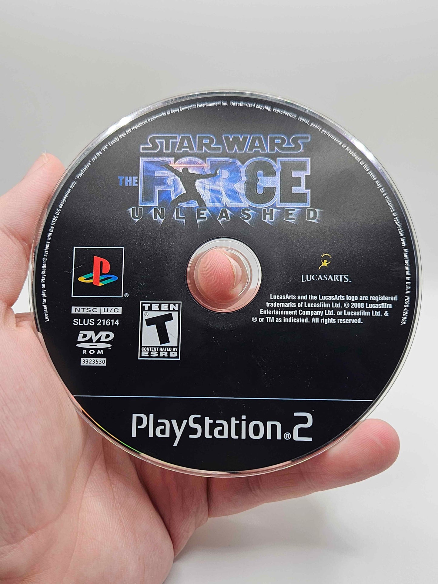 Playstation 2 - Star Wars: The Force Unleashed - CiB - Good Condition