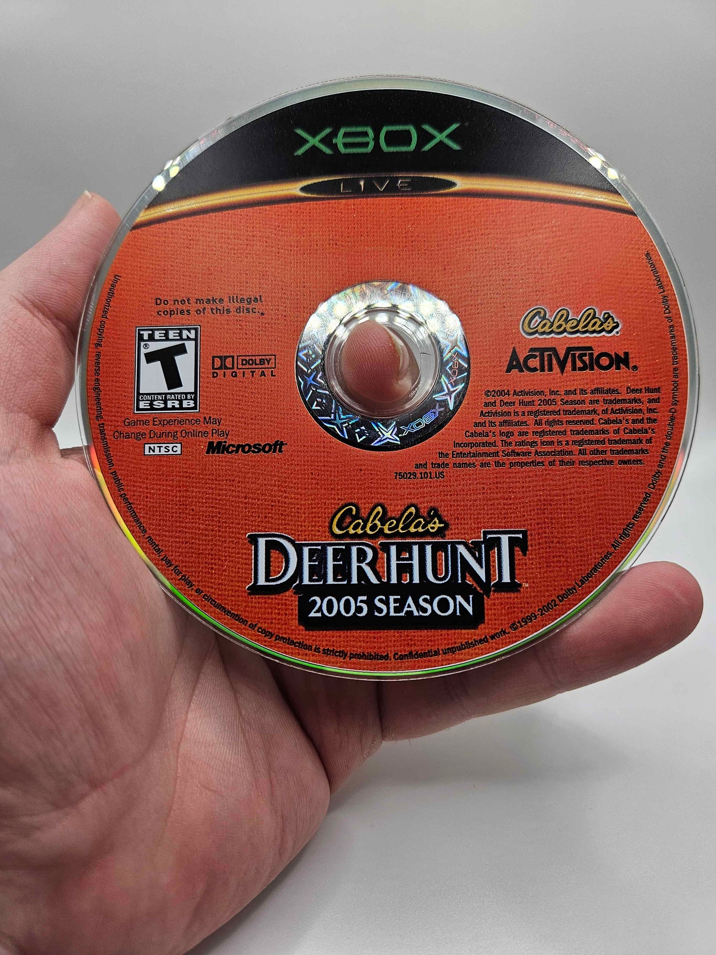XBOX - Cabela's Deer Hunter 2005 Season - CiB - Great Condition