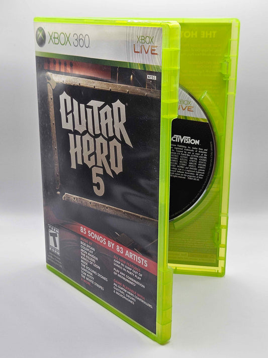 XBOX 360 - Guitar Hero 5 - CiB - Great Condition