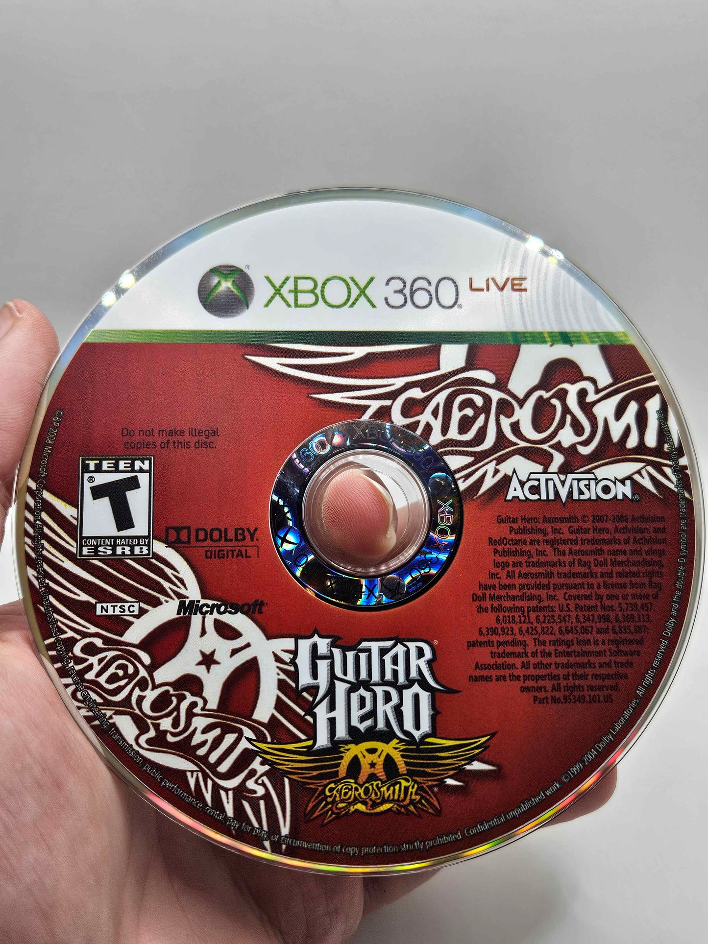 XBOX 360 - Guitar Hero Aerosmith - CiB - Great Condition