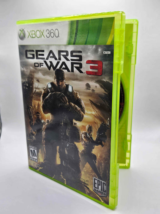 XBOX 360 - Gears of War 3 - CiB w/Stickers - Great Condition