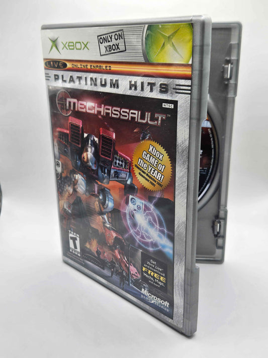 XBOX - MechAssault Platinum Hits - CiB - Great Condition