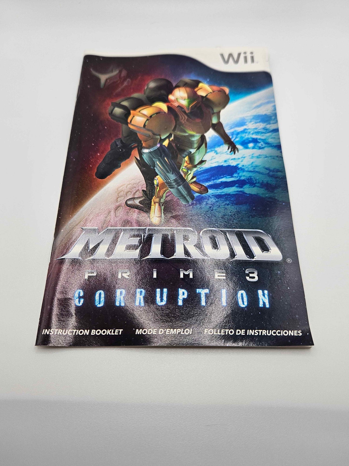 Wii - Metroid Prime 3 Corruption - CiB - Great Condition