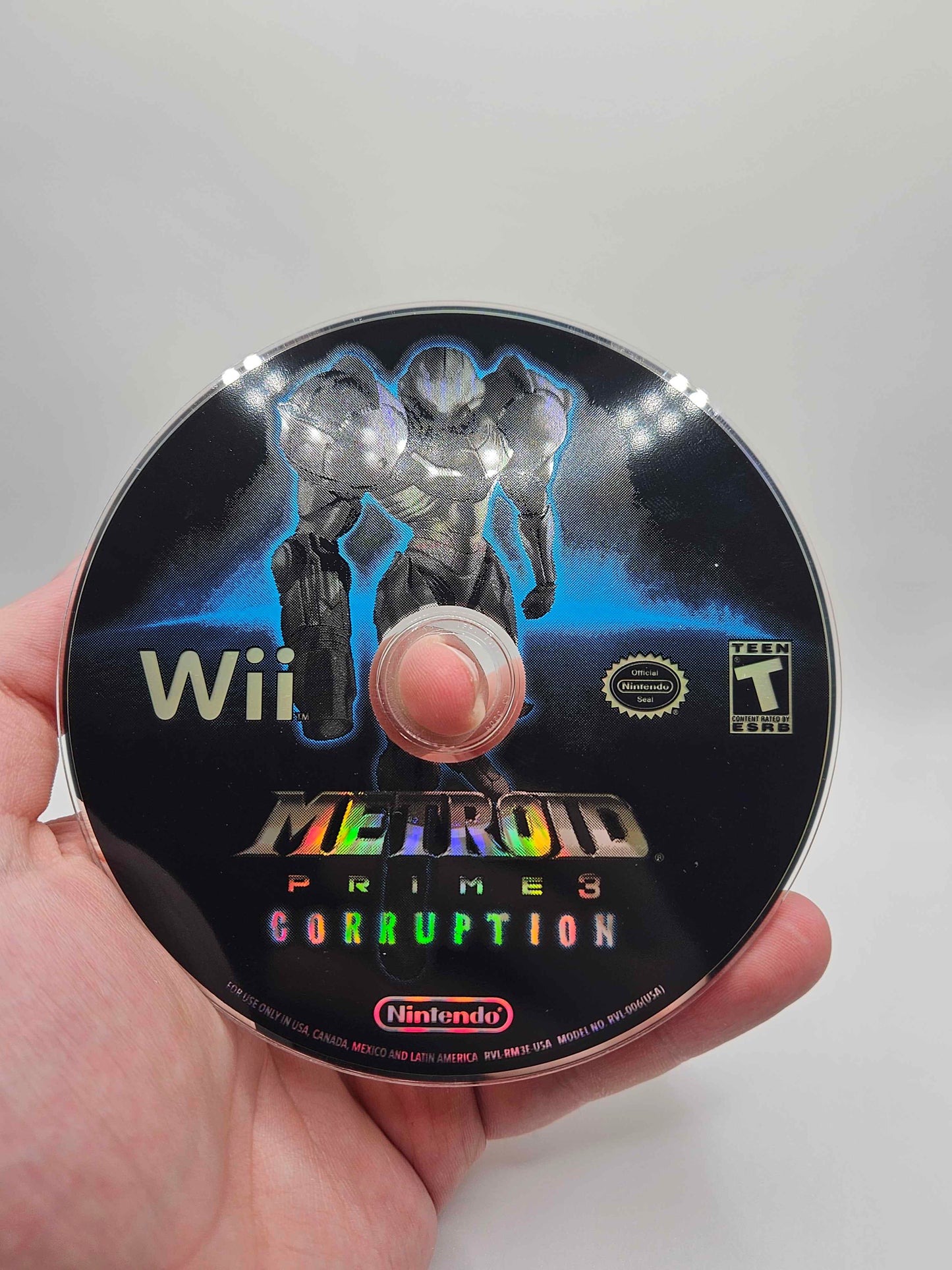 Wii - Metroid Prime 3 Corruption - CiB - Great Condition