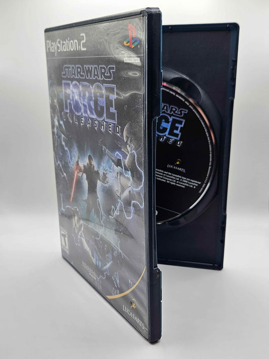 Playstation 2 - Star Wars: The Force Unleashed - CiB - Good Condition