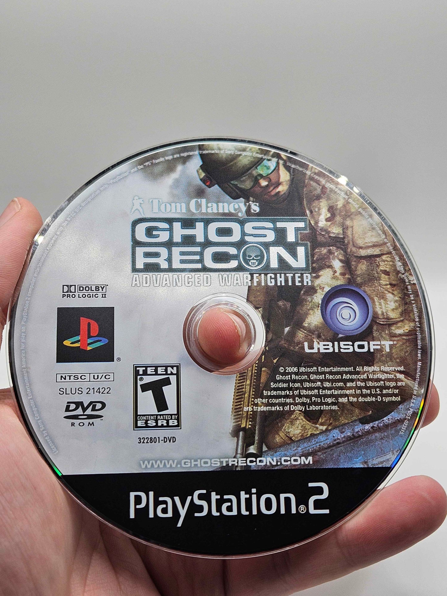 Playstation 2 - Ghost Recon Advanced Warfighter  - CiB - Good Condition