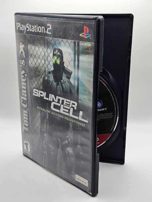 Playstation 2 - Splinter Cell (Missing Manual) - Good Condition